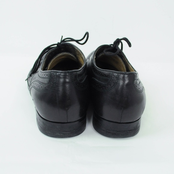 Geox Respira Oxfords Brogues Black Leather main image 6